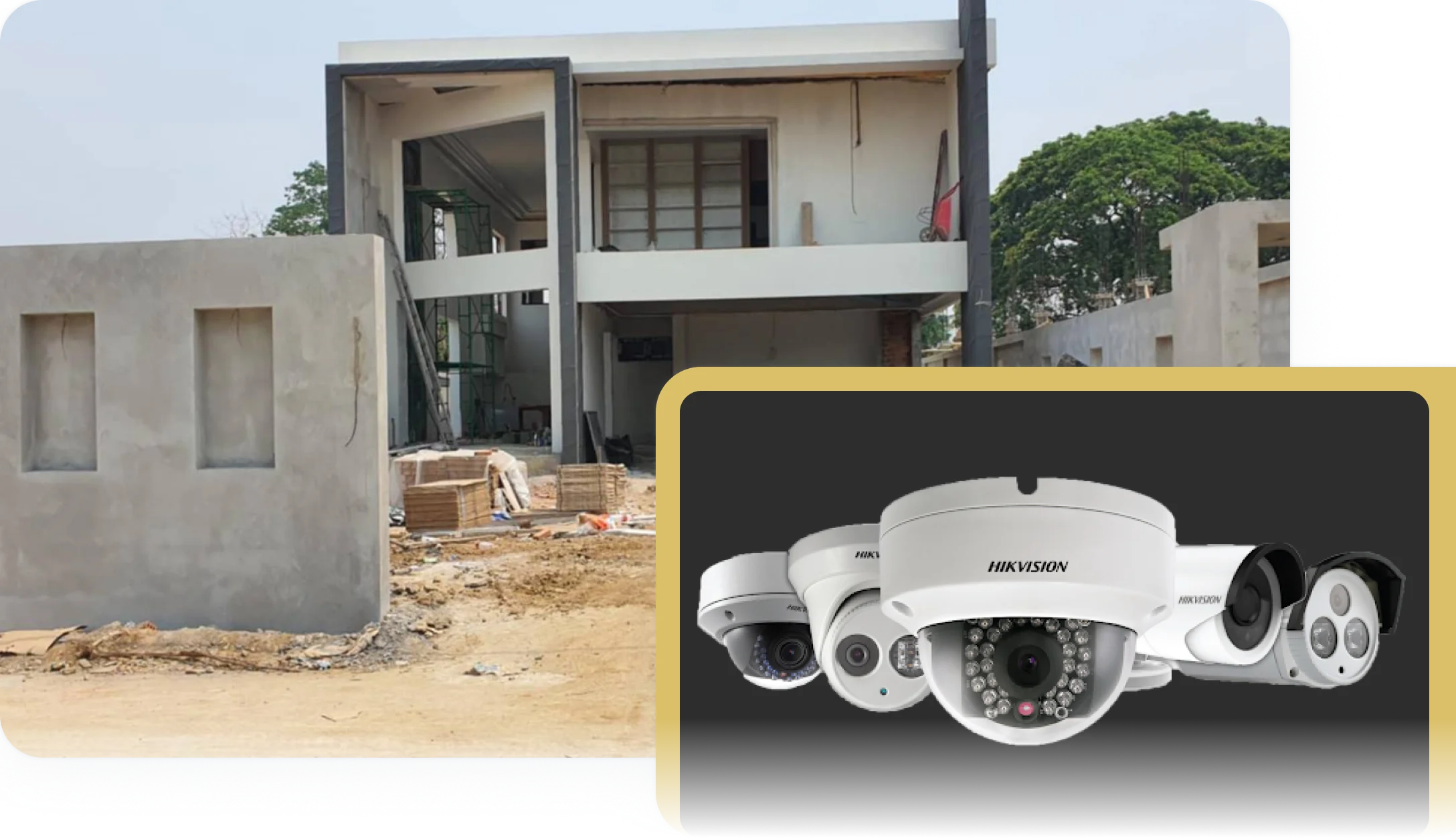 แพ็กเกจรักษาความปลอดภัยไซต์งานก่อสร้าง